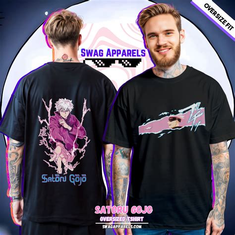 Master Sorcerer Gojo JJK Oversized Tshirt – Swag Apparels | Anime Swag ...