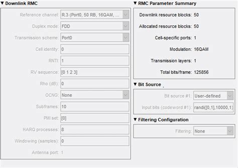 5G Waveform Tutorial 的图像结果