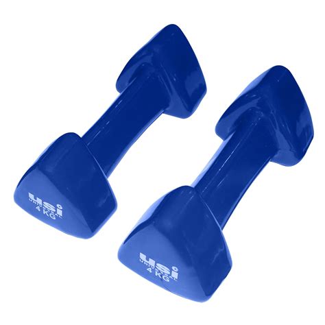 Buy USI UNIVERSAL Dumbbells Set For Home Gym, Vinyl Dumbbells, VDB 4Kg ...
