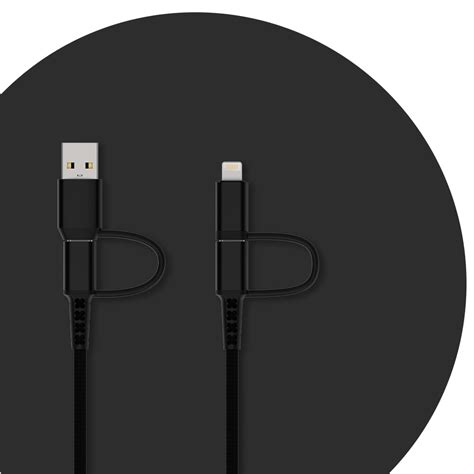 4 In 1 Cable | 4 In 1 Usb Charging Cable | Cable USB cable 4in1– TECHCRAFT