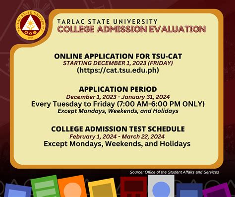 TSU-CAE 2024-2025 ADVISORY NO. 3 - Tarlac State University