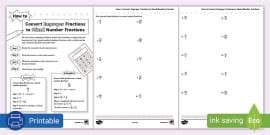 What is an Improper Fraction? Definition, Facts and Examples