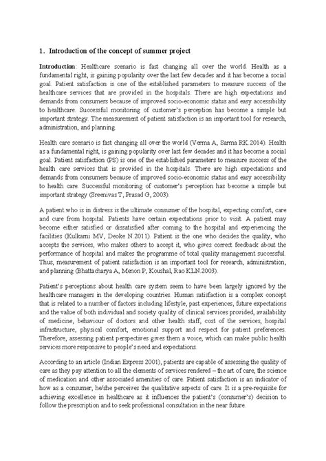 Introduction of the concept of summer project - 1. Introduction of the ...