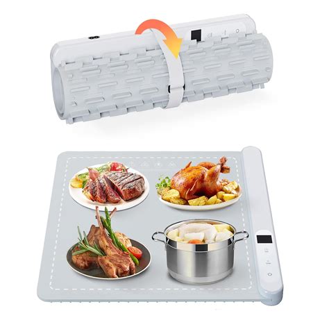 Buy Food Warming Mat Electric Warming Tray with 6 Temperature Setting ...