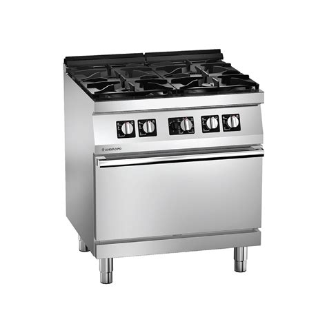 Commercial 4 BURNER GAS RANGE ON GAS STATIC OVEN Sydney Brisbane ...