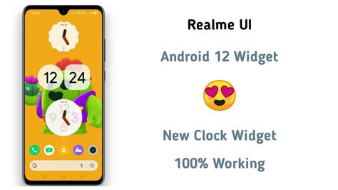 Image result for Android 12 Clock Widget