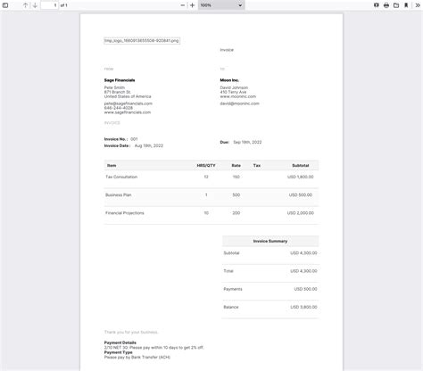 Image result for Invoice Generator Invoiced
