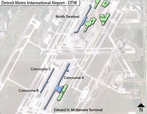 Detroit Metro Airport Map: Guide to DTW's Terminals