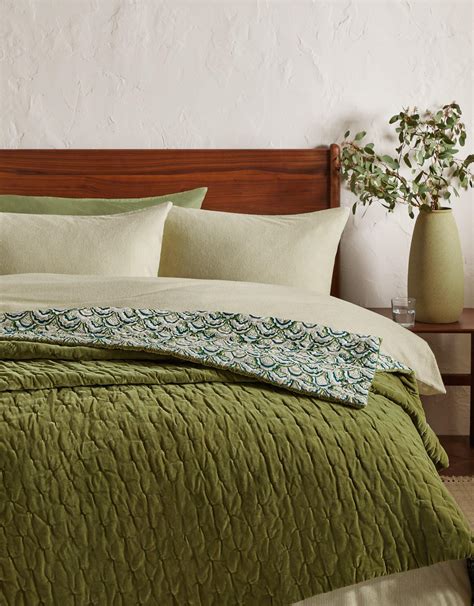 John Lewis Astra Reversible Quilted Bedspread, Multi