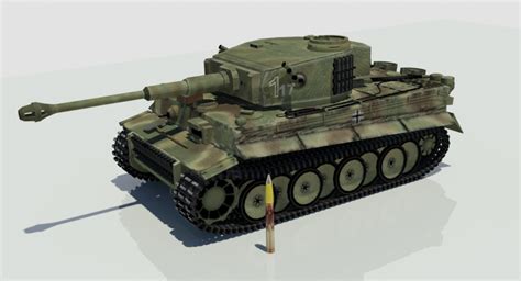Tiger 1 3D-Modell - TurboSquid 1367995