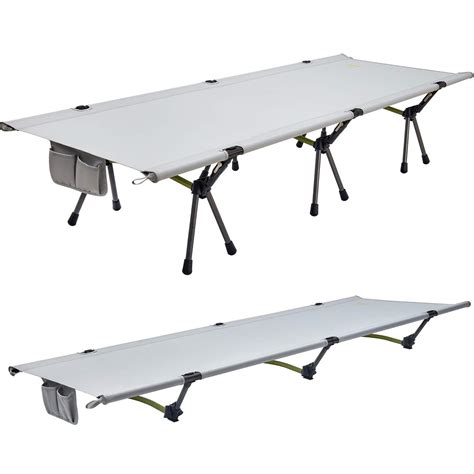 Buy ATEPA Height Adjustable Lightweight Folding Camping Cot Bed ...