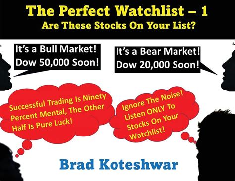 Buy The Perfect Watchlist - 1: Are These Stocks On Your List? Book ...