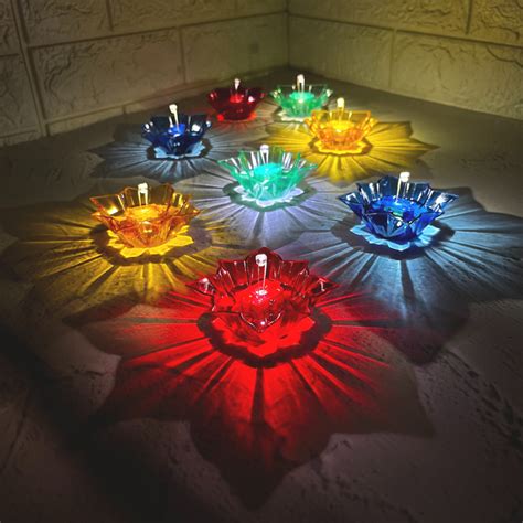 Illuminate Serenity: Reflection LED Diyas with Water Sensor – Chronos ...