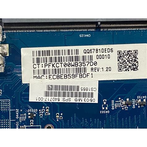 motherboard for hp probook 640 g2 core i5 6th gen 840717-001 ...