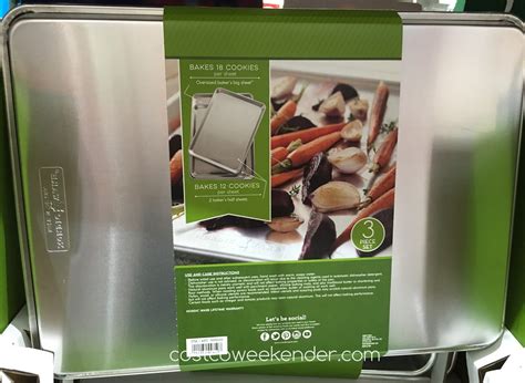 Nordic Ware 3 Piece Aluminum Baking Sheet Set | Costco Weekender