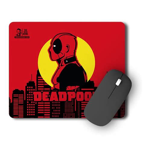 The Desi Monk Deadpool Mouse Pad for Gamers | Superhero Anti Skid ...