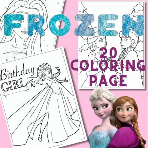Elsa Coloring Pages [2025]