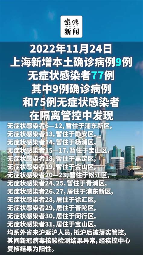上海昨日新增本土确诊病例9例、本土无症状感染者77例_凤凰网视频_凤凰网