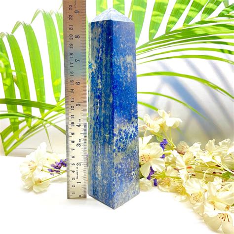 Buy Large Lapis Lazuli Obelisk Tower Online (Truth) - Talk to Crystals