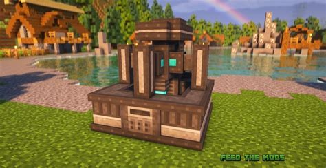 Image result for Minecraft Create Mod Mining Machine