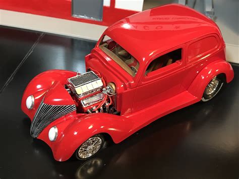 1938 Custom Ford Van -- Plastic Model Car Kit -- 1/24 Scale -- #hl114-12 pictures by lnragl