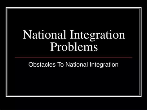 Image result for Problems of Integration