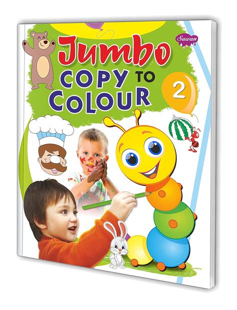 Buy Jumbo Copy to Colour–2 By Sawan Book Online at Low Prices in India ...