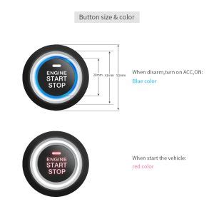 Keyless Push Start Button 的图像结果