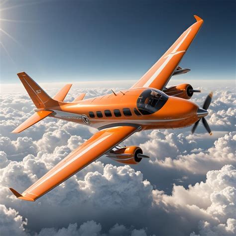 A plane with the word air on the side of it | Premium AI-generated image
