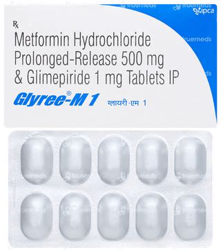 Glyree M 1 Tablet: Uses, Side Effects, Price & Substitutes