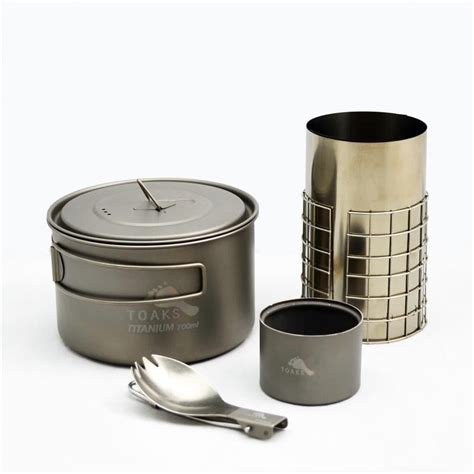 Toaks Ultralight Titanium Solid Fuel Cook System 的图像结果