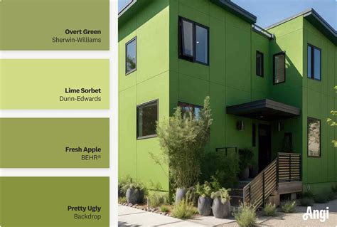 11 Exterior Green House Colors You’ll Love | Angi