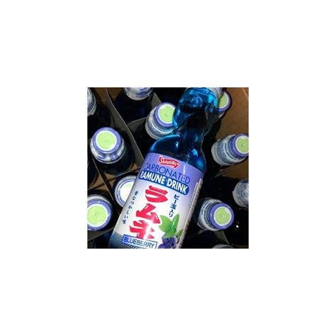 Ramune Japanese Marble Soda Blueberry Flavor, 6 India | Ubuy