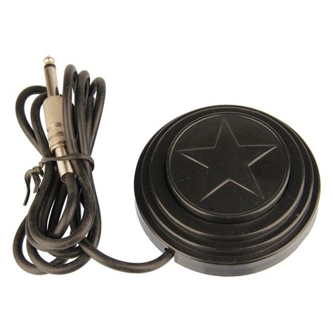 Beauty7 Professional Captain Style Star Shield Round Tattoo Foot Pedal ...