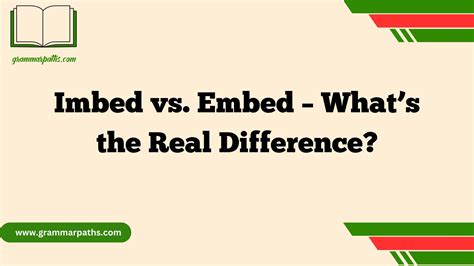 Embed Vs Imbed