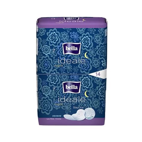 Bella Ideale Night Stay Drai Sanitary Pad Ultra Thin (14 Pads) - Cureka ...