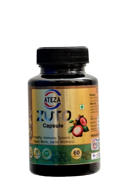 Zuto Plant Based Multivitamin with Biotin, Vitamin C & 21 vital ...