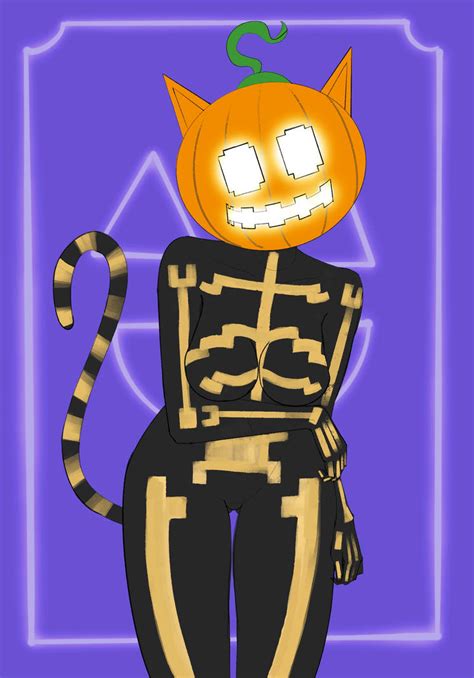 Pumpkin Cat Girl Fortnite by Arkhat on DeviantArt