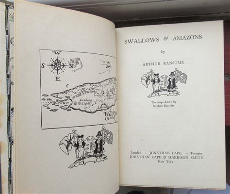 Swallows and Amazons by Arthur Ransome: Very Good Hardcover (1930) 1st ...