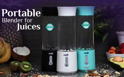Buy rush Portable and Rechargeable Blender - 500ml | For Smoothies ...