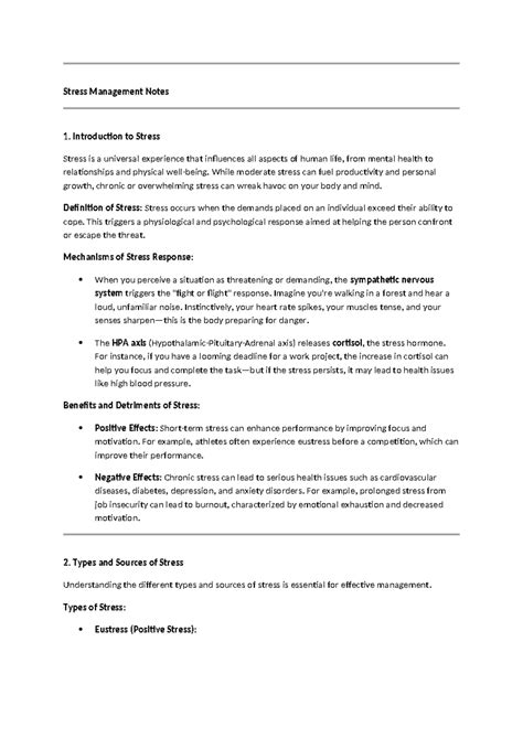 Stress - While moderate stress can fuel productivity and personal ...