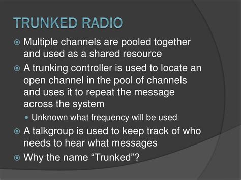 Trunked Radio System Explained 的图像结果