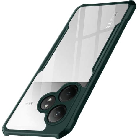 TheGiftKart Shockproof Crystal Clear Back Cover Case for Realme GT 6T ...