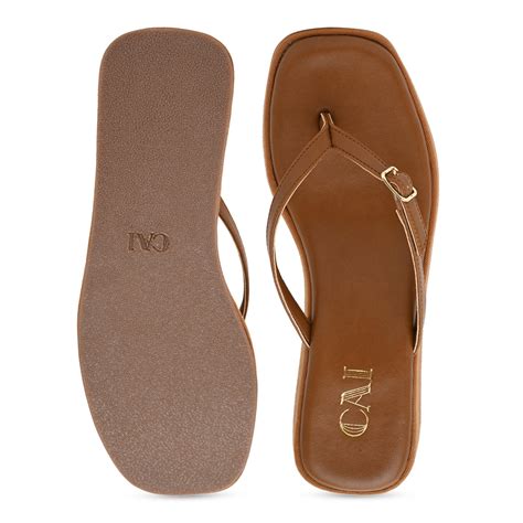 Canvas Tan Buckle Platform – The CAI Store