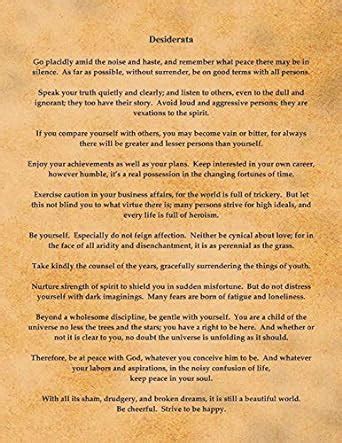 Desiderata: Parchment Large Lined Journal 8.5 x 11 : Publishing ...