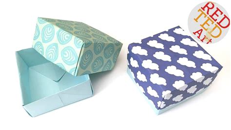 Image result for Paper Box Tutorial