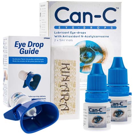 Can-C Eye Drops Bundle with Eye Guide and Kinara Pocket Tissues - 2-Pack | Buy Now with Express ...