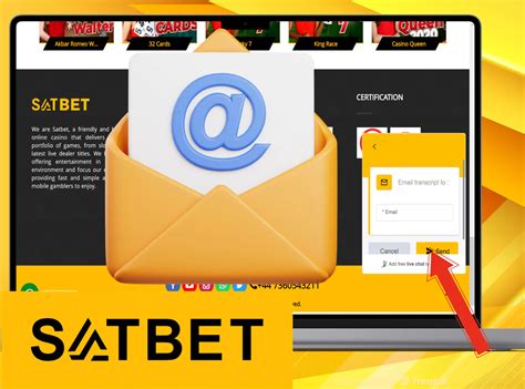 Contact Satbet Official Support Team