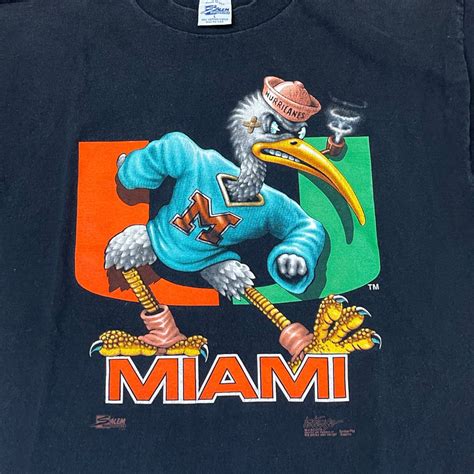 Vintage Miami Hurricanes Mascot T-shirt – For All To Envy