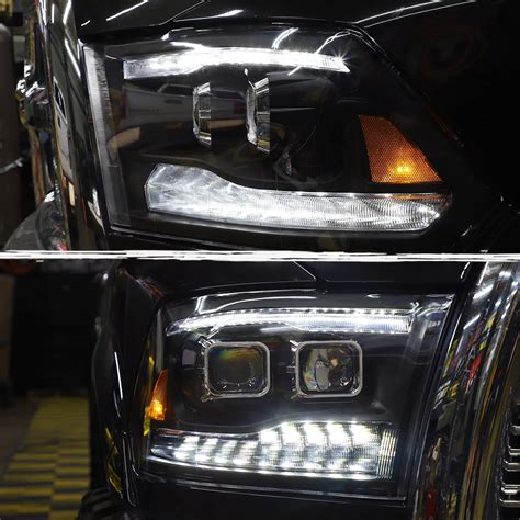 Buy Upgrade] Fit Dodge Ram 09-18 LED/DRL Switchback Bar Projector ...